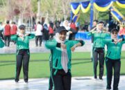 Dies Natalis UNAIR ke-70, Civitas Academica Beradu Kreasi di Lomba Senam Bugar