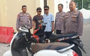 Polsek Kenjeran Amankan 2 Pelaku Curanmor TKP Bulak Banteng Lor