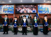 UNAIR Kukuhkan Lima Guru Besar, Dorong Kolaborasi dan Pengembangan Ilmu