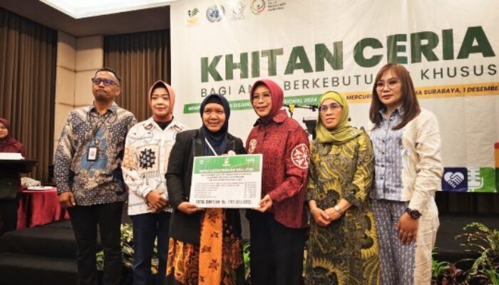 Kolaborasi LDC dan Kemensos Sukseskan Khitan Massal Anak Disabilitas di Surabaya