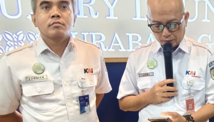 KAI Commuter Wilayah 8 Catat Lonjakan Pengguna Selama Nataru
