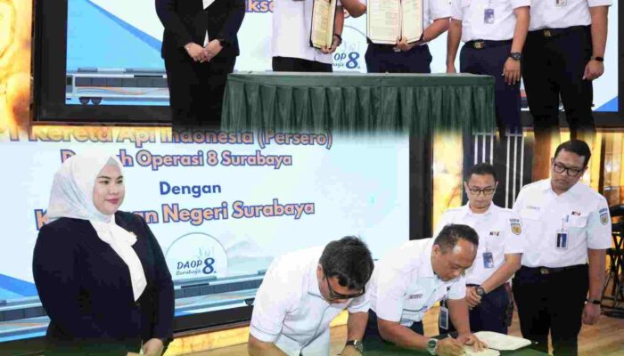Sinergi KAI Daop 8 dan Kejari Surabaya untuk Tata Kelola yang Lebih Baik