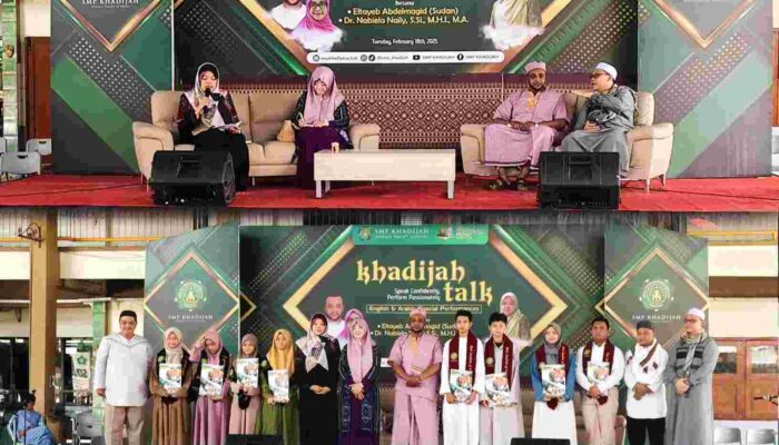 Tingkatkan Kemampuan Berbahasa, SMP Khadijah Gelar Khadijah Talk