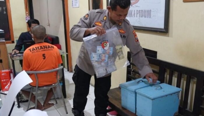 Polisi Tangkap Pencuri Kotak Amal Masjid di Pamekasan, Rekannya Masih Diburu