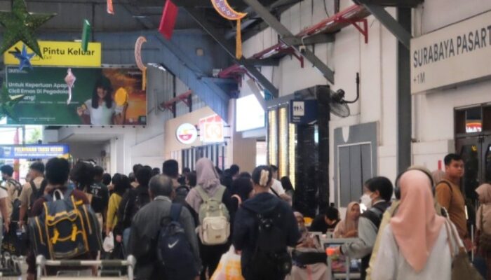 Puncak Arus Balik Lebaran 2025 di Daop 8 Surabaya Tembus 51 Ribu Penumpang
