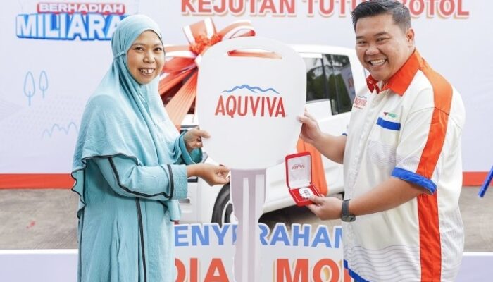 Kejutan AQUVIVA: Hadiah Mobil dan Logam Mulia