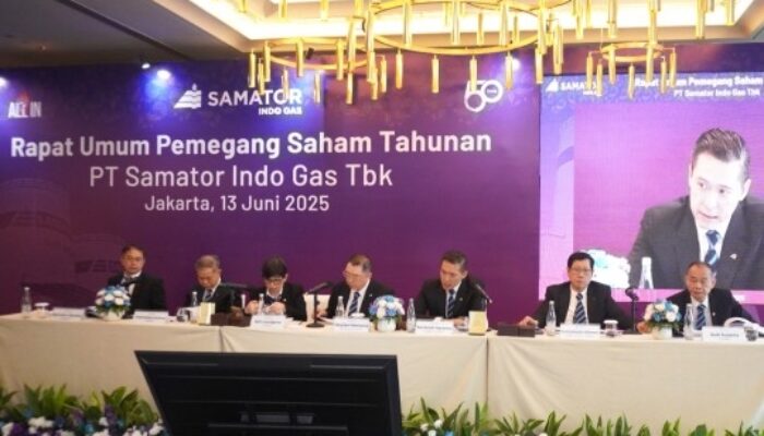 Samator Indo Gas Luncurkan Transformasi Manajemen dan Teknologi di RUPST 2025