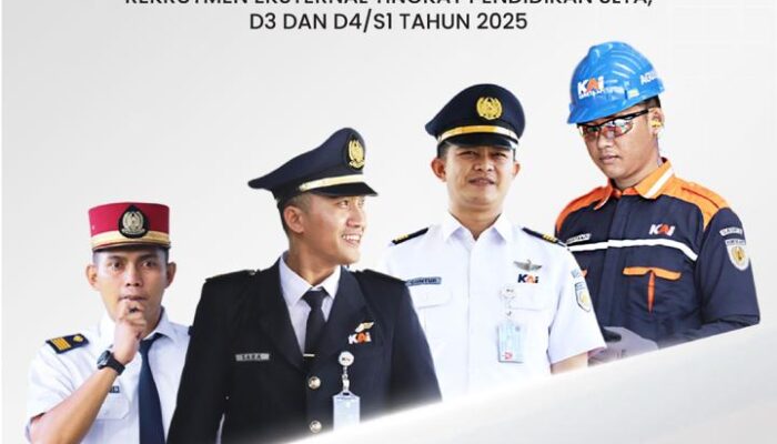 Rekrutmen KAI 2025 Dibuka, Ini Formasi dan Tahap Seleksinya