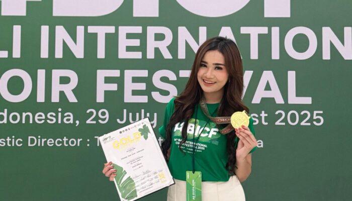 Mahasiswa FK UNAIR Ukir Prestasi Lewat Lomba Vokal Internasional