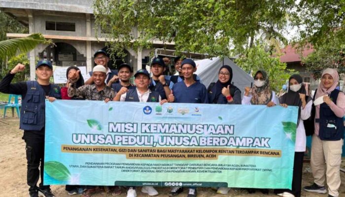 FK UNUSA Buka Layanan Kesehatan Terpadu di Peusangan, Bireuen