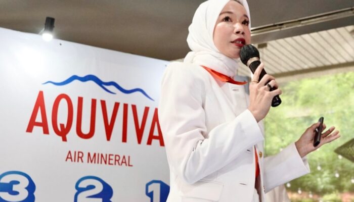 Jelang Puasa, AQUVIVA Kampanyekan Pola Minum 3 Botol per Hari