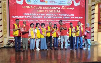 Dari Imlek ke Aksi Kemanusiaan, Konsistensi LCS Shinning Mengabdi