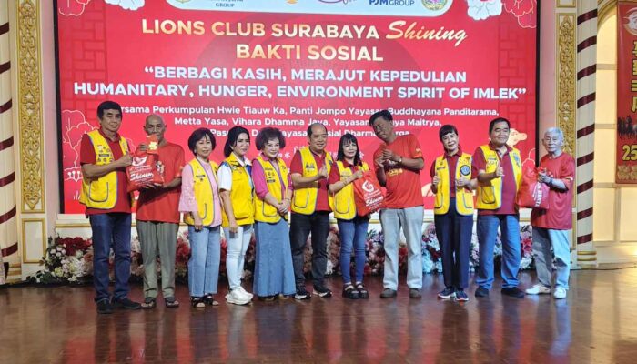 Dari Imlek ke Aksi Kemanusiaan, Konsistensi LCS Shinning Mengabdi