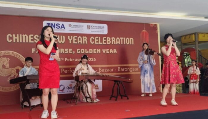 Rayakan Imlek 2577, NSA Tampilkan Akulturasi Budaya dan Seni Siswa