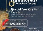 Harmoni Ramadan 2026, Sahid Surabaya Hotel Tawarkan Iftar Nusantara dan Promo Pay 10 Get 1
