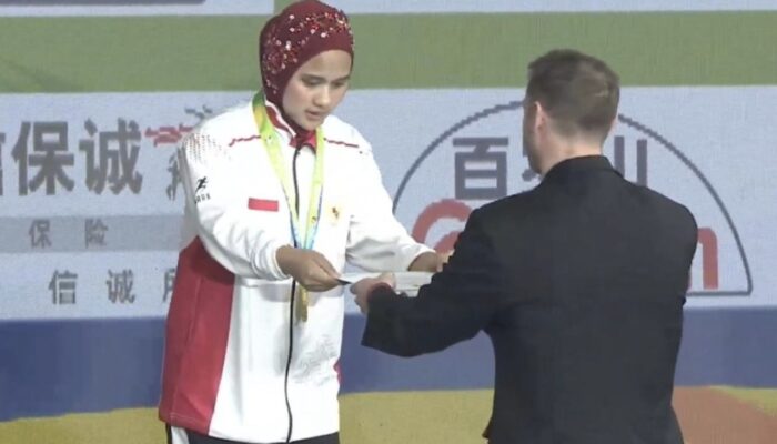 Siswi SMA Khadijah Juara Dunia Wushu, Harumkan Nama Indonesia di China