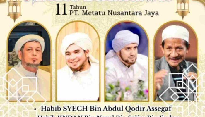 HUT ke-11 PT MNJ Digelar Lewat MNJ Bersholawat, Hadirkan Habib Syech hingga Habib Jindan