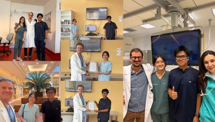 Mahasiswa FK UNAIR Ikuti Student Outbound di Italia, Dalami Bedah Saraf