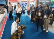 Korsabhara Baharkam Polri Tampilkan Alsus dan K-9 di Indo Security 2026