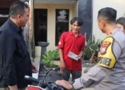 Polres Gresik Ungkap Curanmor, Seorang Petani Balongpanggang Senang Motornya Kembali