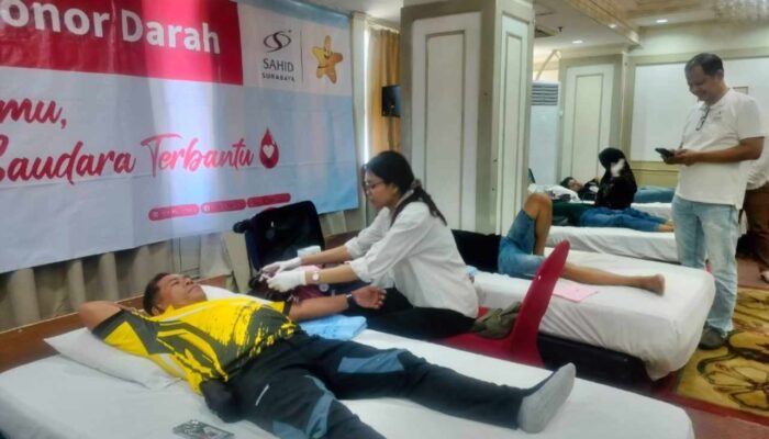 Semangat Berbagi di Balik Donor Darah Sahid Surabaya Hotel