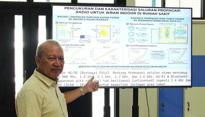 Guru Besar ITS Kembangkan Model Gelombang Radio untuk 5G dan Komunikasi Darurat