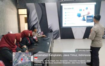 AI Masuk Ruang Kelas, Polres Bangkalan Bekali Pelajar SMKN 3 dengan Literasi Digital