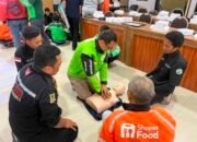 Polres Mojokerto Kota Bekali Driver Ojek Online Keterampilan PPGD untuk Penyelamat di Jalan