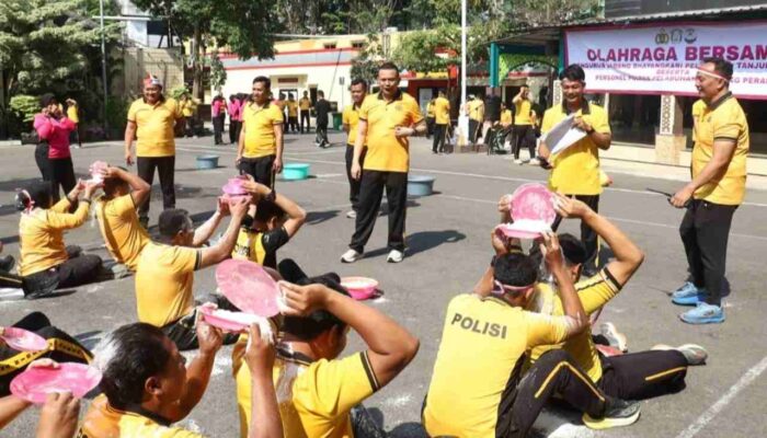 Olahraga dan Lomba Agustusan Warnai Peringatan HUT ke-81 RI di Polres Pelabuhan Tanjung Perak