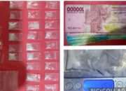 Satresnarkoba Polres Pelabuhan Tanjung Perak Ciduk Pengedar Sabu, 28 Poket Diamankan