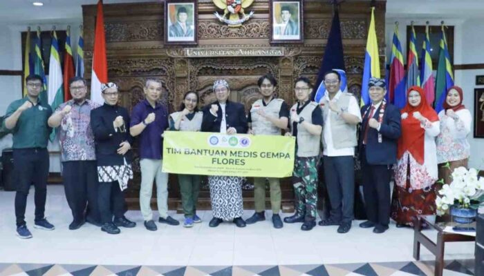 Gempa NTT, UNAIR Terjunkan Garda Ksatria Airlangga ke Lokasi Bencana