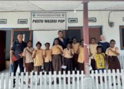 Tim Ekspedisi Patriot UNAIR Berikan Edukasi PHBS dan Pemeriksaan Kesehatan di Papua Barat
