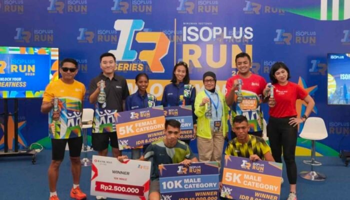 ISOPLUS Run Jakarta 2026 Sukses Digelar, Perpaduan Olahraga, Hiburan, dan Kepedulian Lingkungan