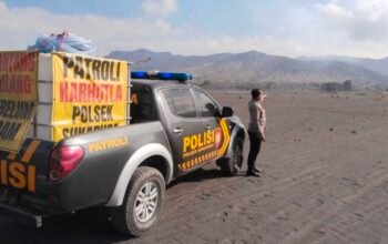 Cegah Karhutla, Polres Probolinggo Intensifkan Patroli di Kawasan Wisata Gunung Bromo
