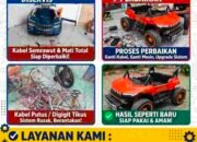 Servis mobil mainan