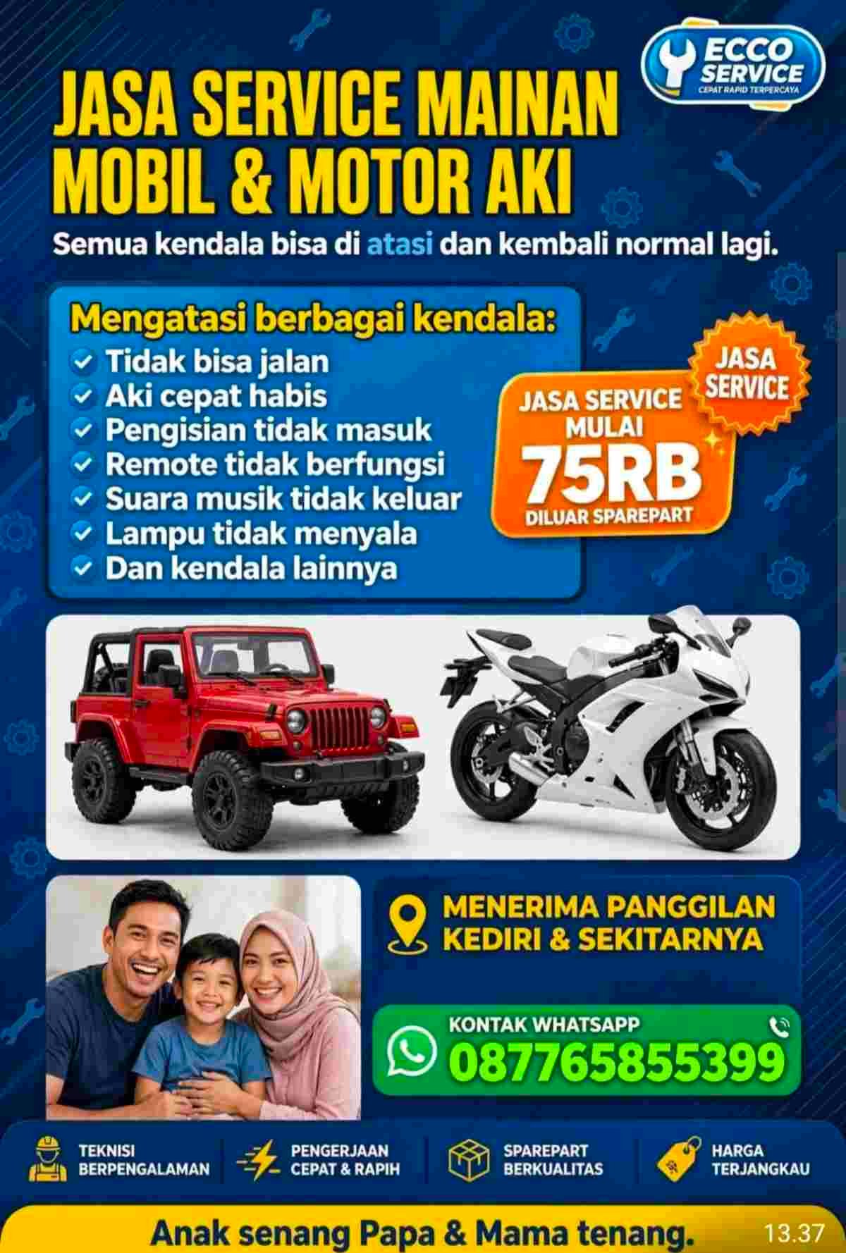 Servis Mainan Mobil