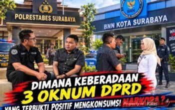 AMI Pertanyakan Beda Keterangan Polrestabes Surabaya dan BNNK soal Asesmen 3 Anggota DPRD