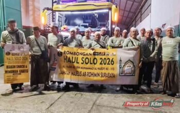 Rombongan Majelis Ar-Rohimin, PT MNJ, LPM Suramadu dan Srikandi Berangkat Menuju Haul Solo 2026