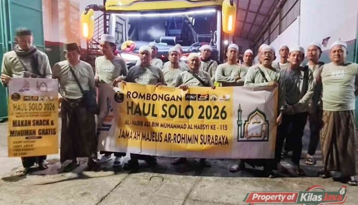 Rombongan Majelis Ar-Rohimin, PT MNJ, LPM Suramadu dan Srikandi Berangkat Menuju Haul Solo 2026