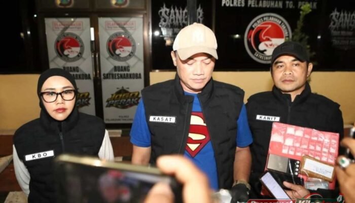 Polres Pelabuhan Tanjung Perak Ungkap Peredaran 42 Gram Sabu di Lakarsantri
