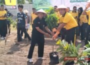Dukung Green Policing, Polres Kediri Hijaukan Lingkungan Pesantren